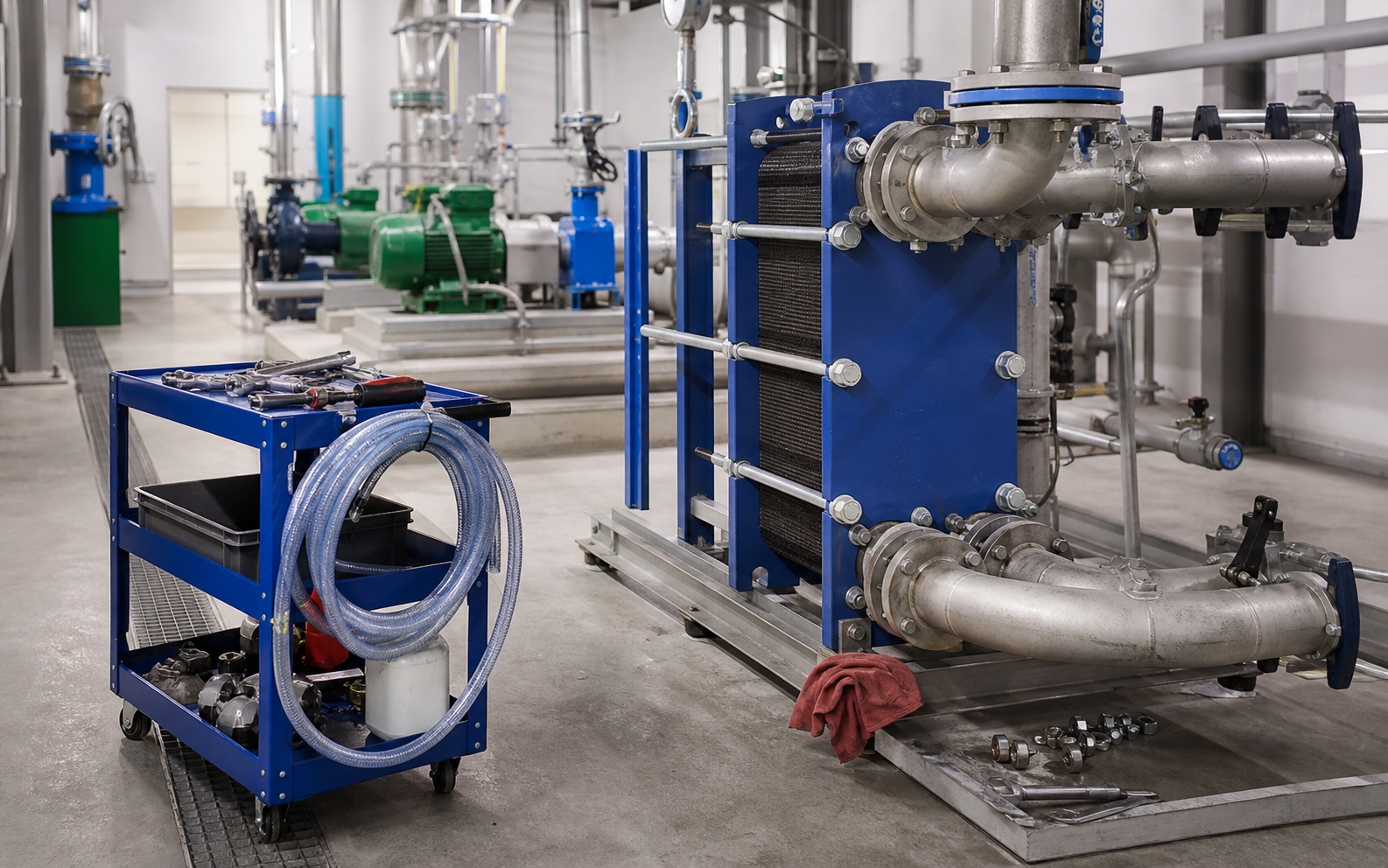 On-Site Heat Exchanger Servicing